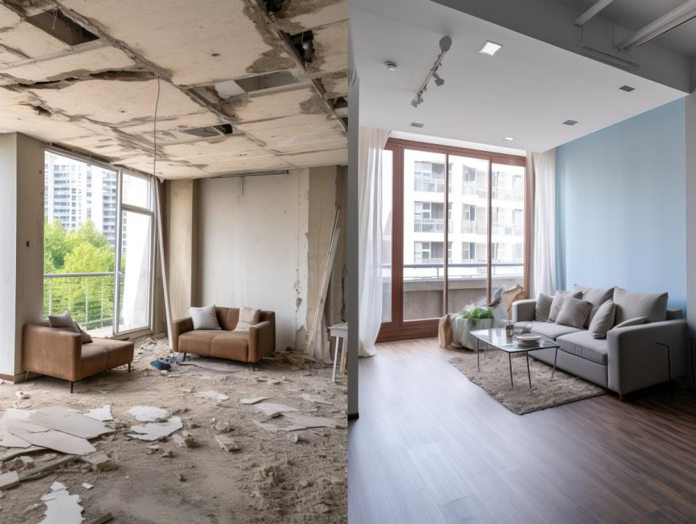 Rénovation immobilière à Seytroux